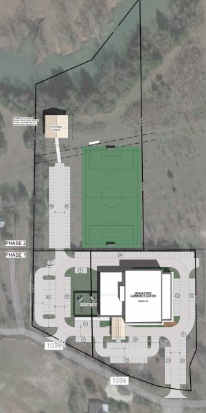 Land master plan of Grace Place Community Center